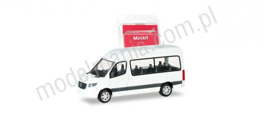 Herpa MiniKit: MB Sprinter Bus wysoki dach, biały 013468