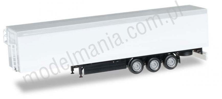 Herpa Naczepa z ruchomą podłogą, biała 076111-002