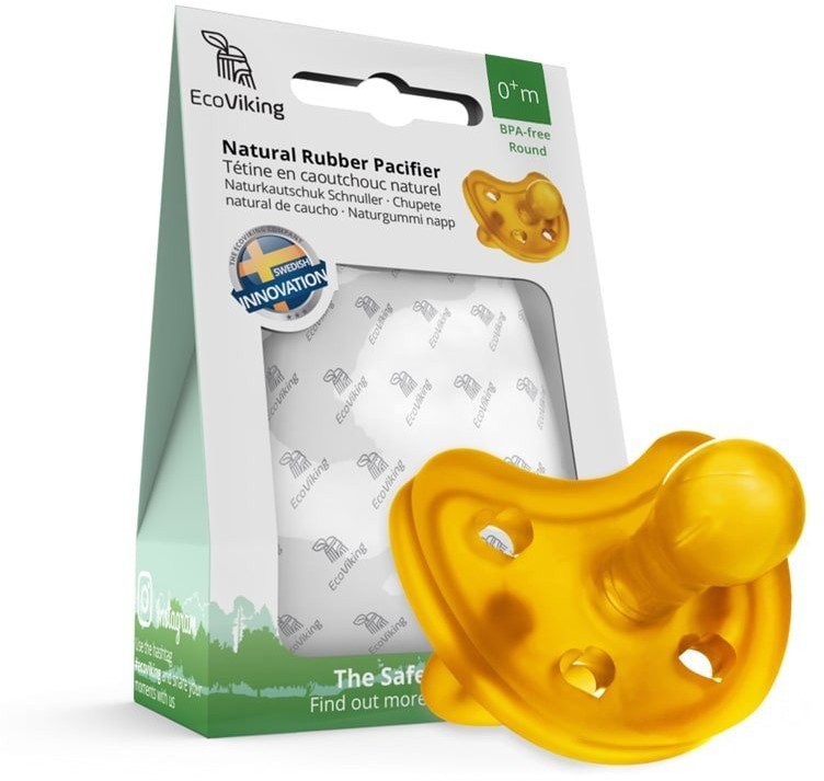 Hevea Eco Viking Eco Viking Smoczek Uspokajający HEARTS wiek 0+