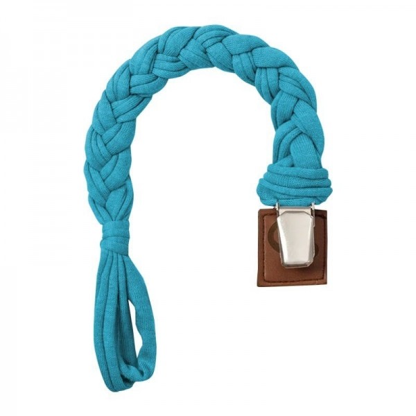 Hi Little One Hi Little One - Hi Little One  -  Warkoczykowa Zawieszka do Smoczka Pacifier Holder Emerald