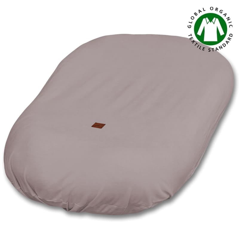 Hi Little One - Kangoo Pokrowiec Z Organicznej Bio Bawełny Gots Na Kokon Gniazdko Dla Noworodka Gots Newborn Nest Cover Dark Oak