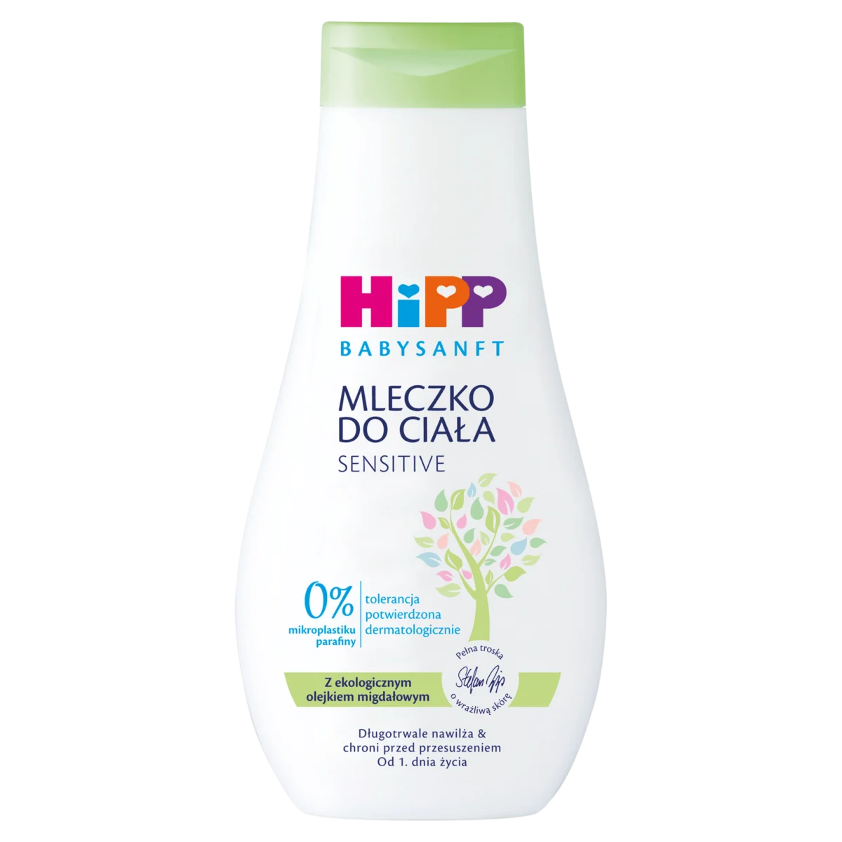 HIPP BABYSANFT Mleczko pielęgnacyjne od 1 dnia życia - 350 ml