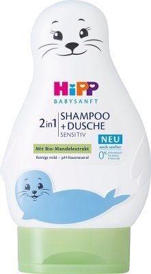 Hipp Babysanft Sensitive Foczka żel do mycia ciała i włosów 200 ml