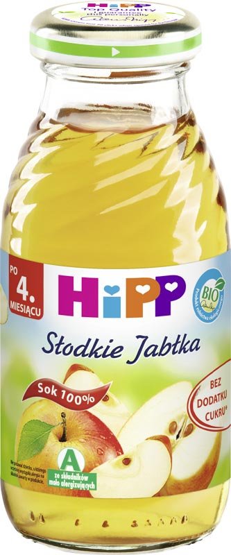 HiPP SOK SŁODKIE JABŁKA BIO 200ML