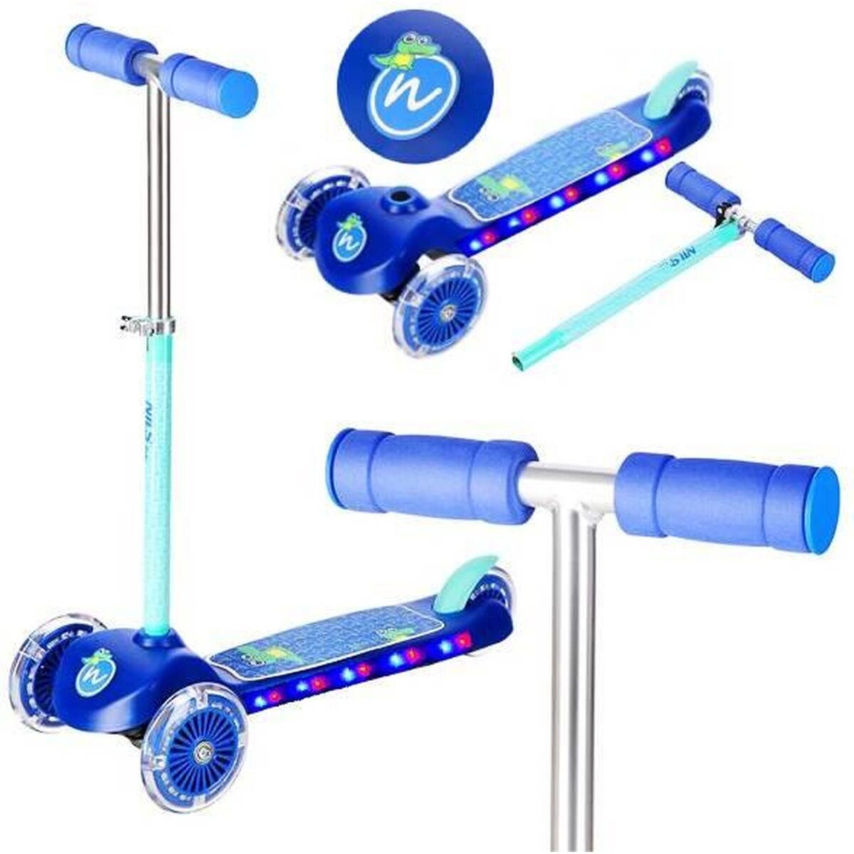 Hlb001 Blue Hulajnoga Dziecięca Nils Fun