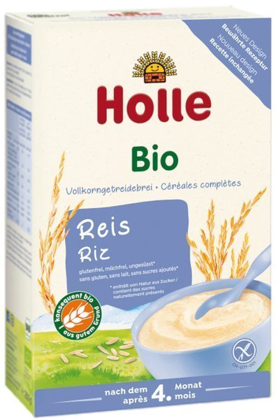 Holle Kaszka ryżowa pełnoziarnista 250g -