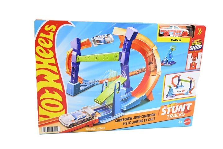 Hot Wheels - Mistrzowski skok na pętli - tor wyścigowy Mattel