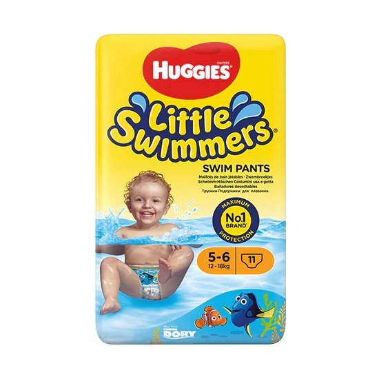Huggies Pieluchy Do Pływania 5-6 Swimmers 11 Szt.