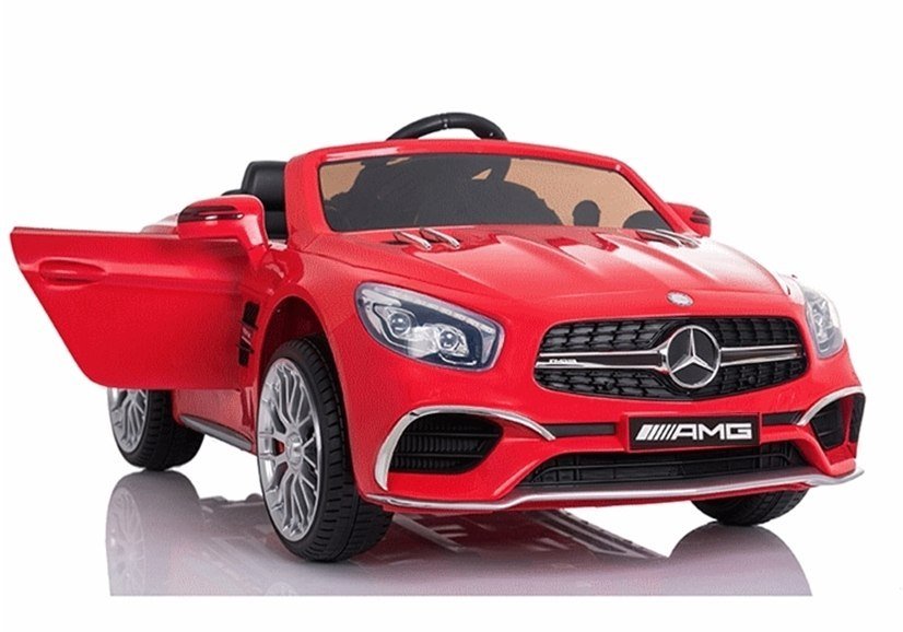 Import LEANToys Auto na Akumulator Mercedes SL65 Czerwony LCD 2340