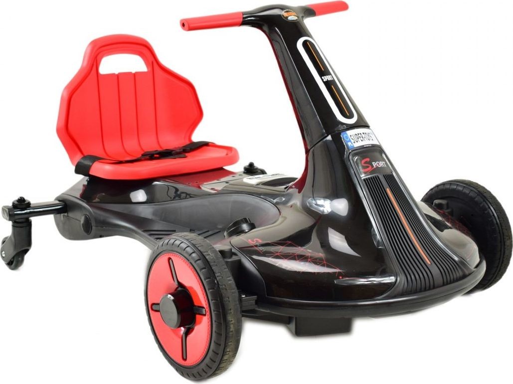 Import SUPER-TOYS SZYBKI DRIFTUJĄCY GOKART BLUETOOTH ŚWIATŁA NOWOŚĆ/BDQ-8108  BDQ-8108-CZARNY