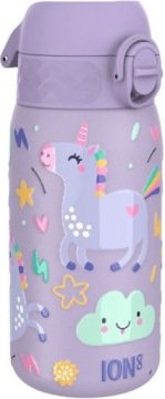 ION8 Bidon stalowy butelka 400 ml. Unicorn fioletowy