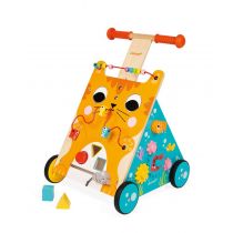 Janod Wielofunkcyjny Pchacz Edukacyjny kot