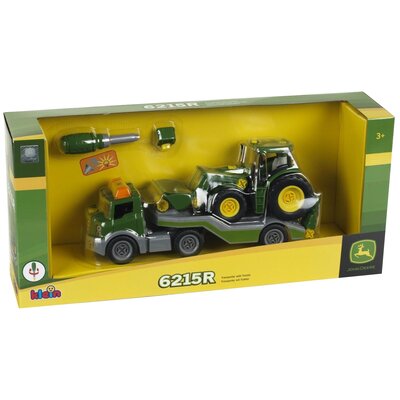 John KLEIN Transporter + Traktor Deere 3908