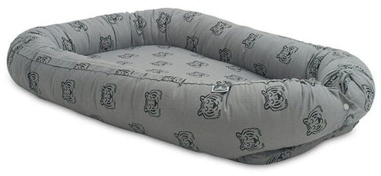 Jollein - Baby & Kids Jollein - Baby & Kids - Jollein - Gniazdko niemowlęce Tiger Storm Grey