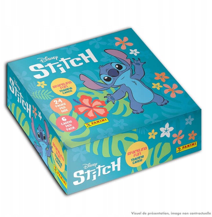 Karty Stitch saszetka display 24 sztuki