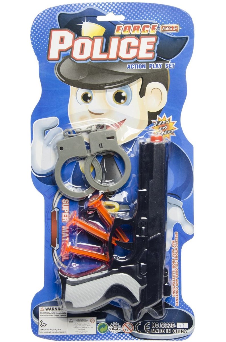 Kemis - House of Gadgets, Pistolet z akcesoriami - zestaw policyjny