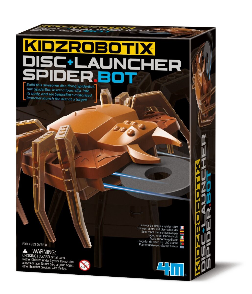 Kidzrobotix Robot Pająk z wyrzutnią dysków