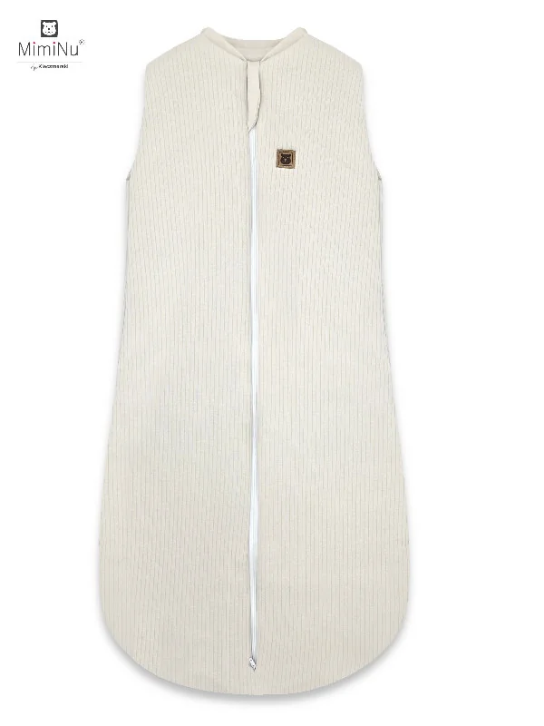 KIECZMERSKI Śpiworek do spania całoroczny MIMINU SOFT TEDDY 2,5 TOG beż 62/76cm 3-12m