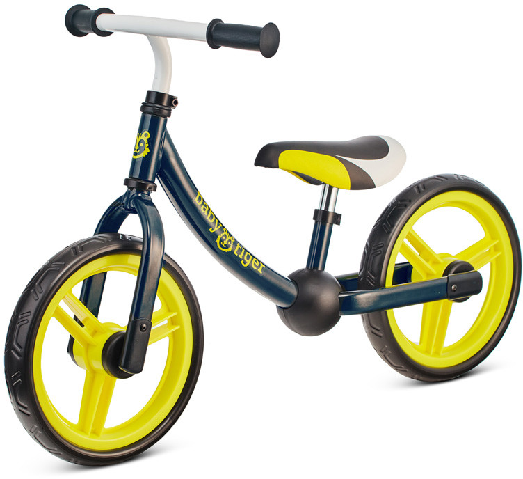 Kinderkraft Baby Tiger Rowerek biegowy Flow Black lime
