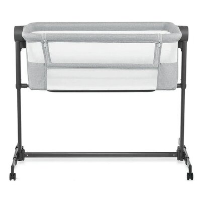 Kinderkraft, Neste Up 2, łóżeczko dostawne, Light Grey