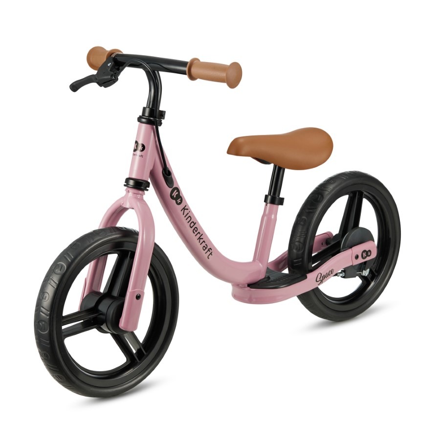 Kinderkraft, Space, rowerek biegowy, dark pink