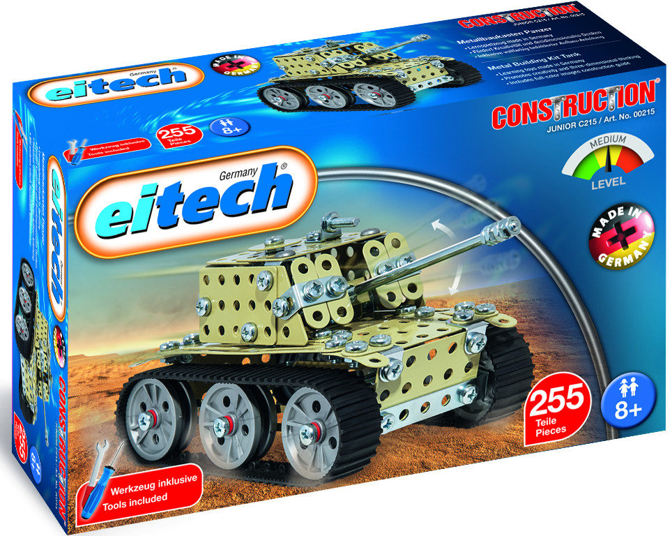 Klocki Konstrukcyjne Eitech Czołg