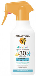 KOLASTYNA - Dla dzieci - Wysoko wodoodporna emulsja do opalania w sprayu - SPF30 - 200 ml