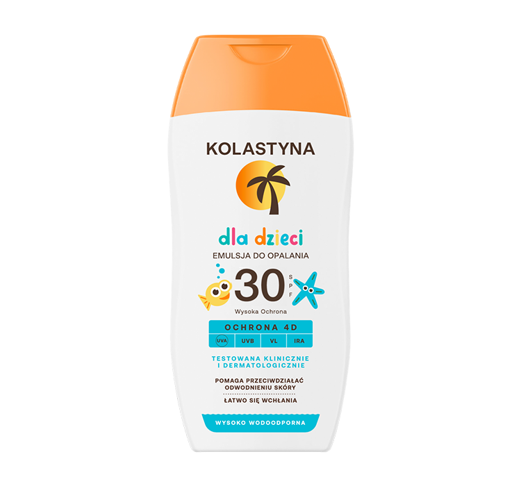 KOLASTYNA Emulsja do opalania dla dzieci SPF30, 125ml