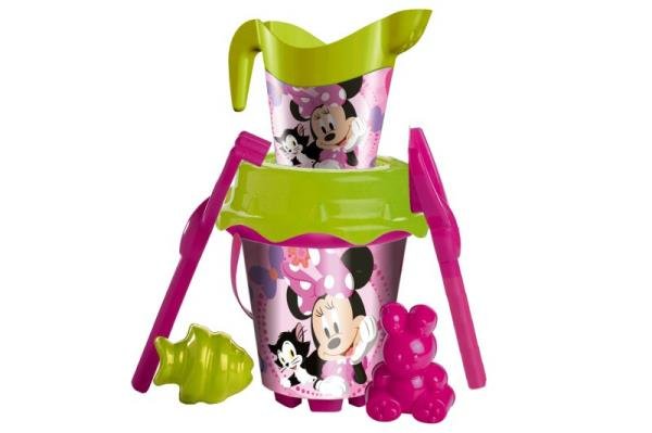 Komplet do piasku z konewką 7 elementów Minnie ARTYK 120601