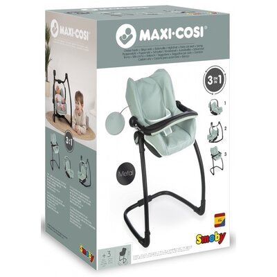 Krzesełko do karmienia 3w1 zielone Maxi Cosi & Quinny Smoby