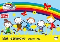 KW Trade Blok rysunkowy Fiorello A4 20 kartek