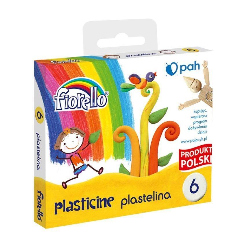 KW Trade Plastelina 6 kolorów