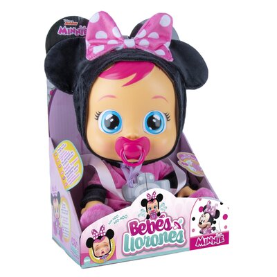 Lalka CRY BABIES Disney Junior Minnie