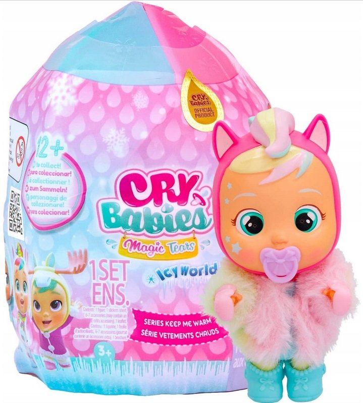 Lalka Cry Babies IMC Toys Cry Babies 13 cm MAGICZNE ŁZY MAGIC TEARS