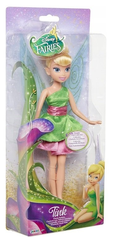 LALKA Disney Fairies TINK Dzwoneczek w Klasycznej Kreacji JAKKS 4+ Lat