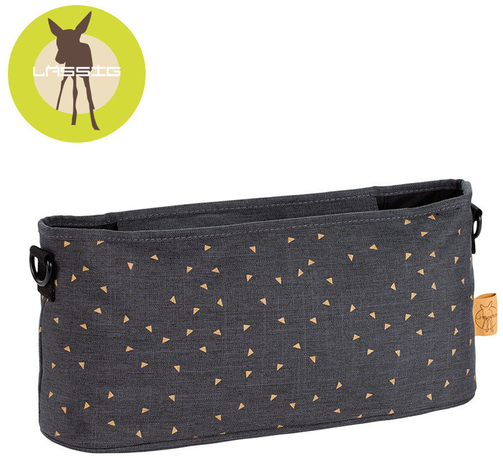 Lassig Casual Label Organizer do Wózka Triangle dark grey