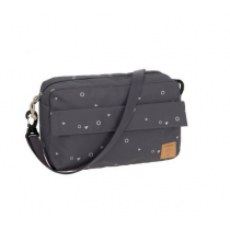 Lassig Organizer do wózka dziecięcego Torba na ramię Torba do wózka dziecięcego wraz z mocowaniem do wózka dziecięcego/Casual Buggy Organizer Bag Blocks antracyt