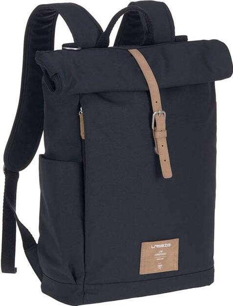 Lassig Plecak dla mam z akcesoriami Rolltop Backpack night blue (Green Label)
