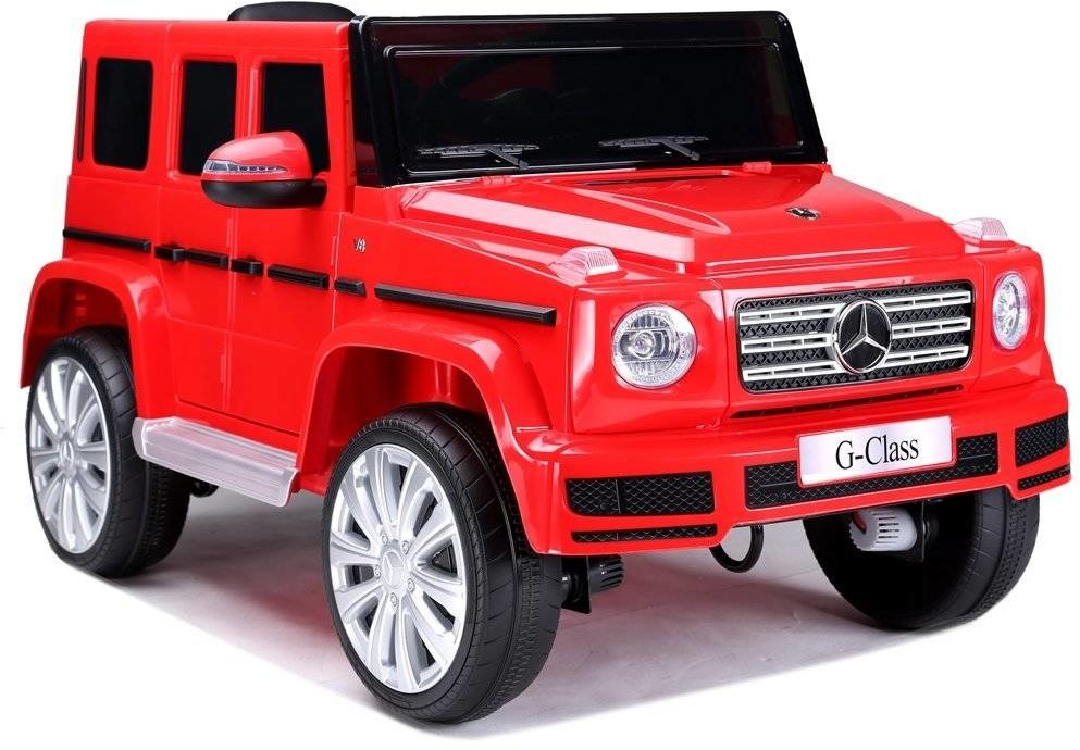 LEAN CARS Samochód na akumulator Mercedes G500 czerwony LT-7914-0