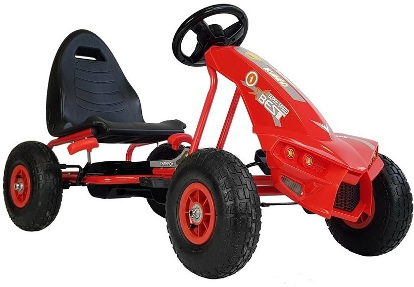 Lean Gokart na Pedały A-18 Czerwony 5341