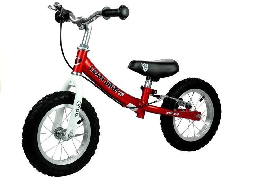 LeanToys CARLO 12" czerwony