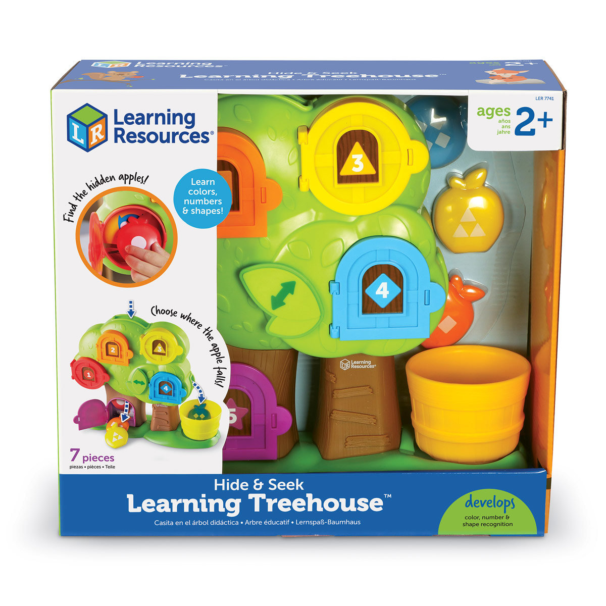 Learning Resources LER7741 Ukryta zabawa z domkiem drzewa,