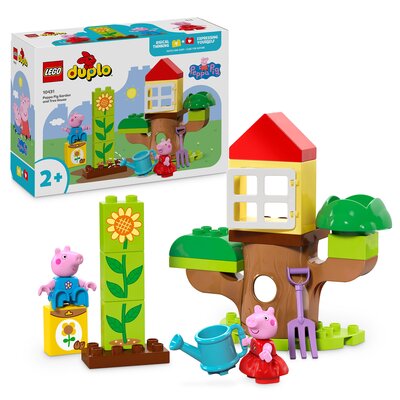 LEGO DUPLO Ogród i domek na drzewie Peppy 10431
