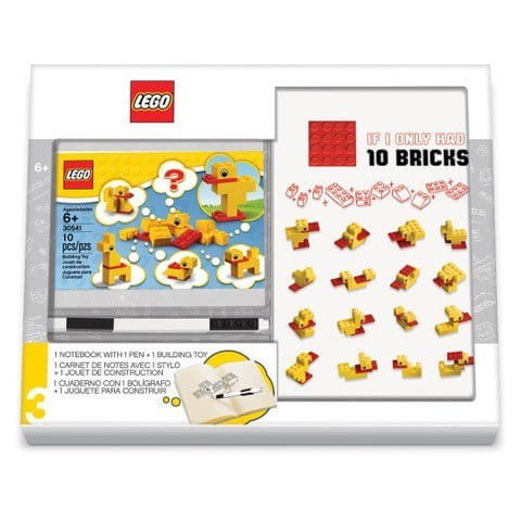 LEGO Stationery Classic Kaczki notatnik z długopisem