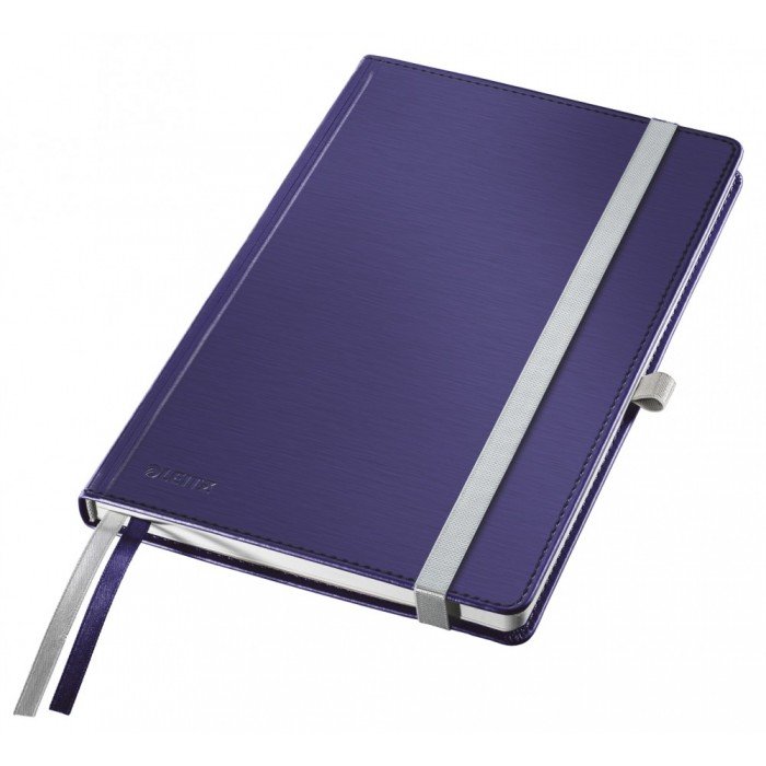 Leitz Notatnik Style A5 w kratkę, oprawa twarda - czarny 44860094
