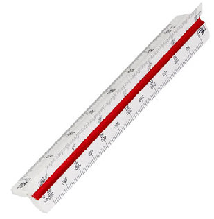Leniar Linijka skalówka 15cm 20011 1:10,20,25,30,40,50 li 0390333