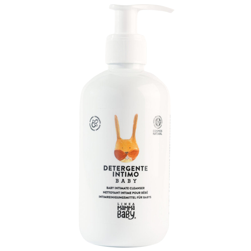Linea MammaBaby, płyn do higieny intymnej dla dzieci Cosmos Natural, od urodzenia, 250 ml