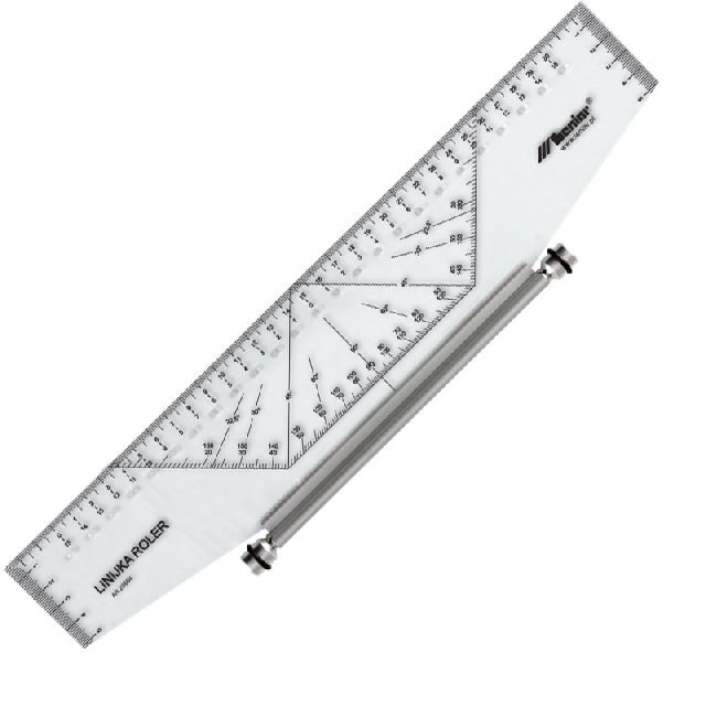 Linijka roler profesjonalna 25 cm