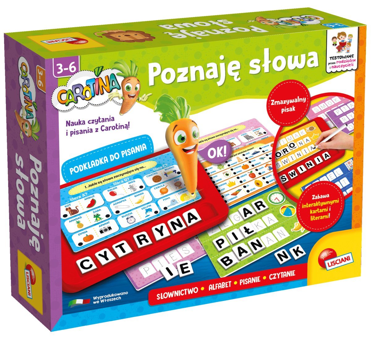 Lisciani, Carotina, Poznaję słowa