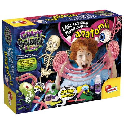 Lisciani Lisciani Zestaw naukowy Crazy Science Laboratorium Zwariowanej Anatomii 304-PL80663
